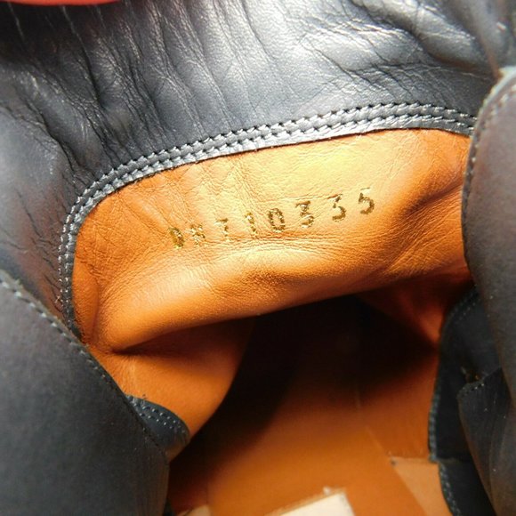 VALENTINO Rockstud Strap Block Heel Booties 35 - Picture 9 of 10